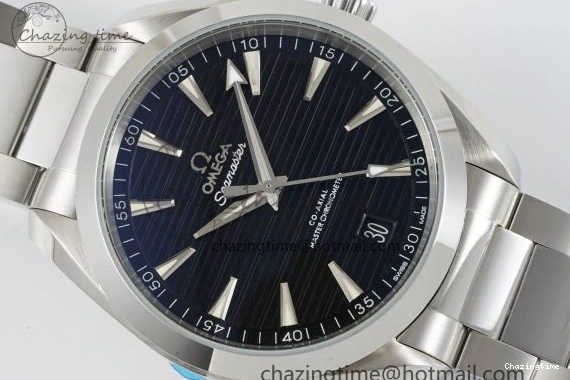 1222 MultiPurpose Aqua Terra 150M SS JQK 1:1 Best Edition Black Dial SS Hand on SS Bracelet A 7833